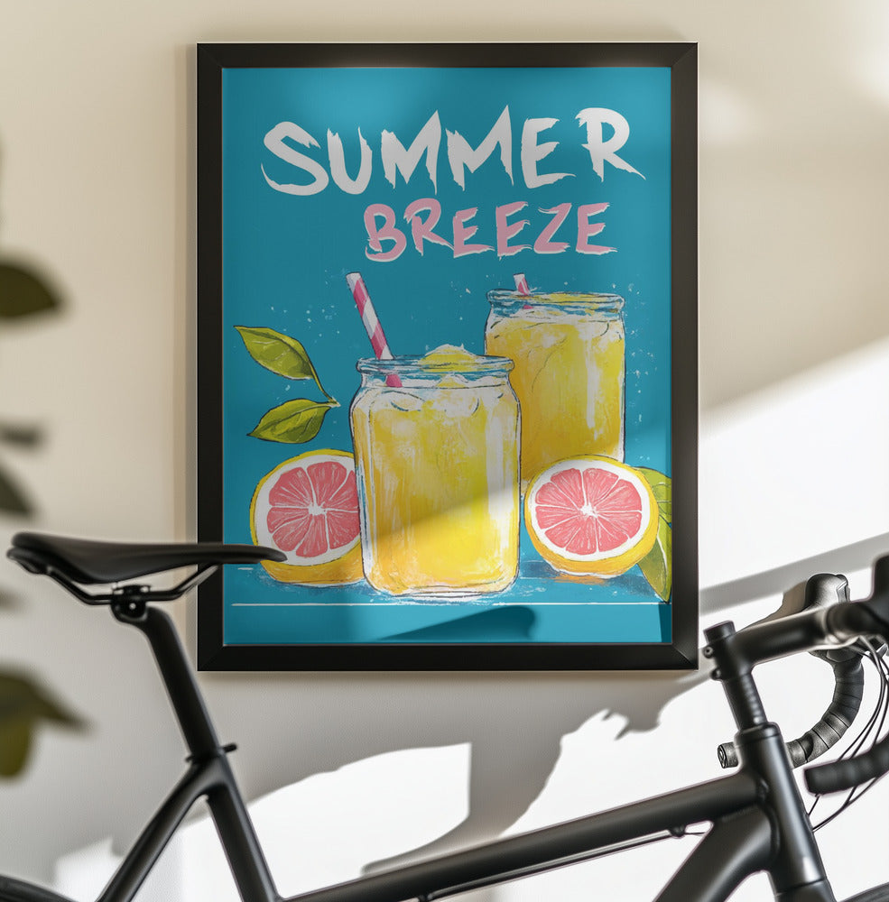 Summer Breeze - Poster / Art Print - interiör