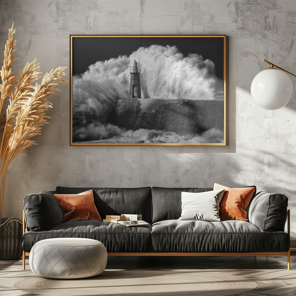The lighthouse - Poster / Art Print - interiör