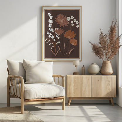 Blooming Grace - Poster / Art Print - interiör