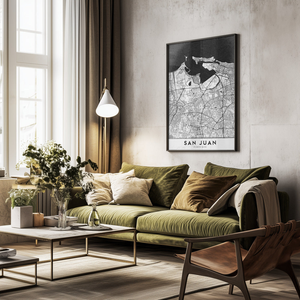 San Juan - Poster / Art Print - interiör