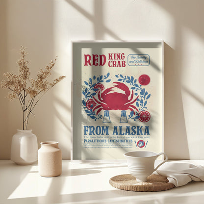 Crab kitchen print - Poster / Art Print - interiör