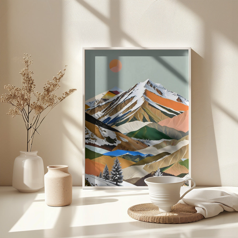 Whispers of The Summit - Poster / Art Print - interiör