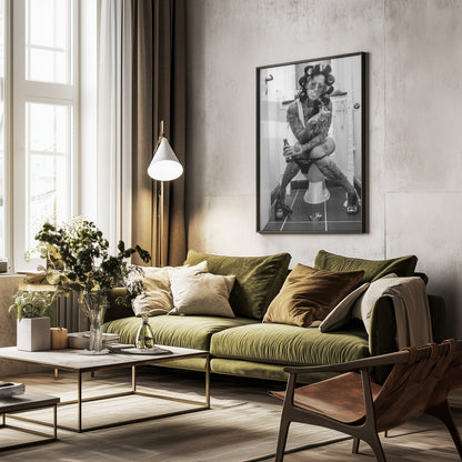 WC - Poster / Art Print - interiör