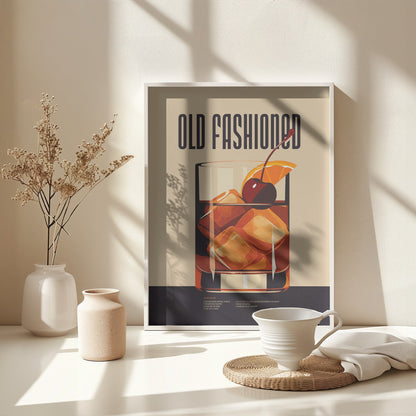 Old Fashioned - Poster / Art Print - interiör