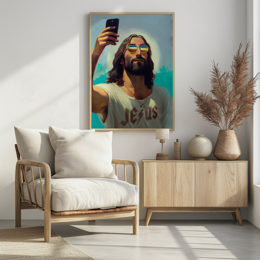 I Am Jesus - Poster / Art Print - interiör