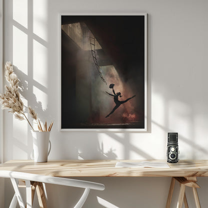 Smoke Dance - Poster / Art Print - interiör
