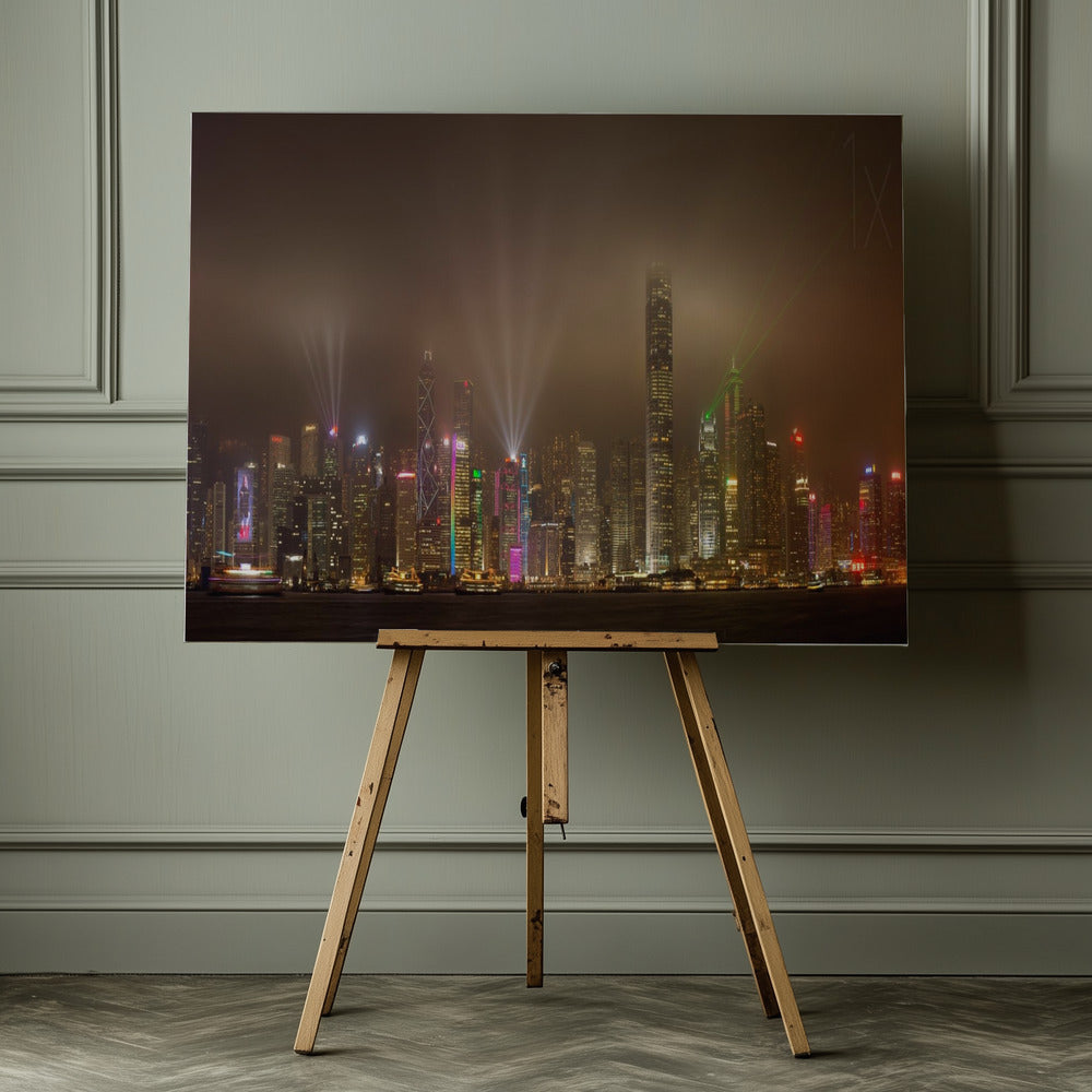 Hong Kong Island - Poster / Art Print - interiör