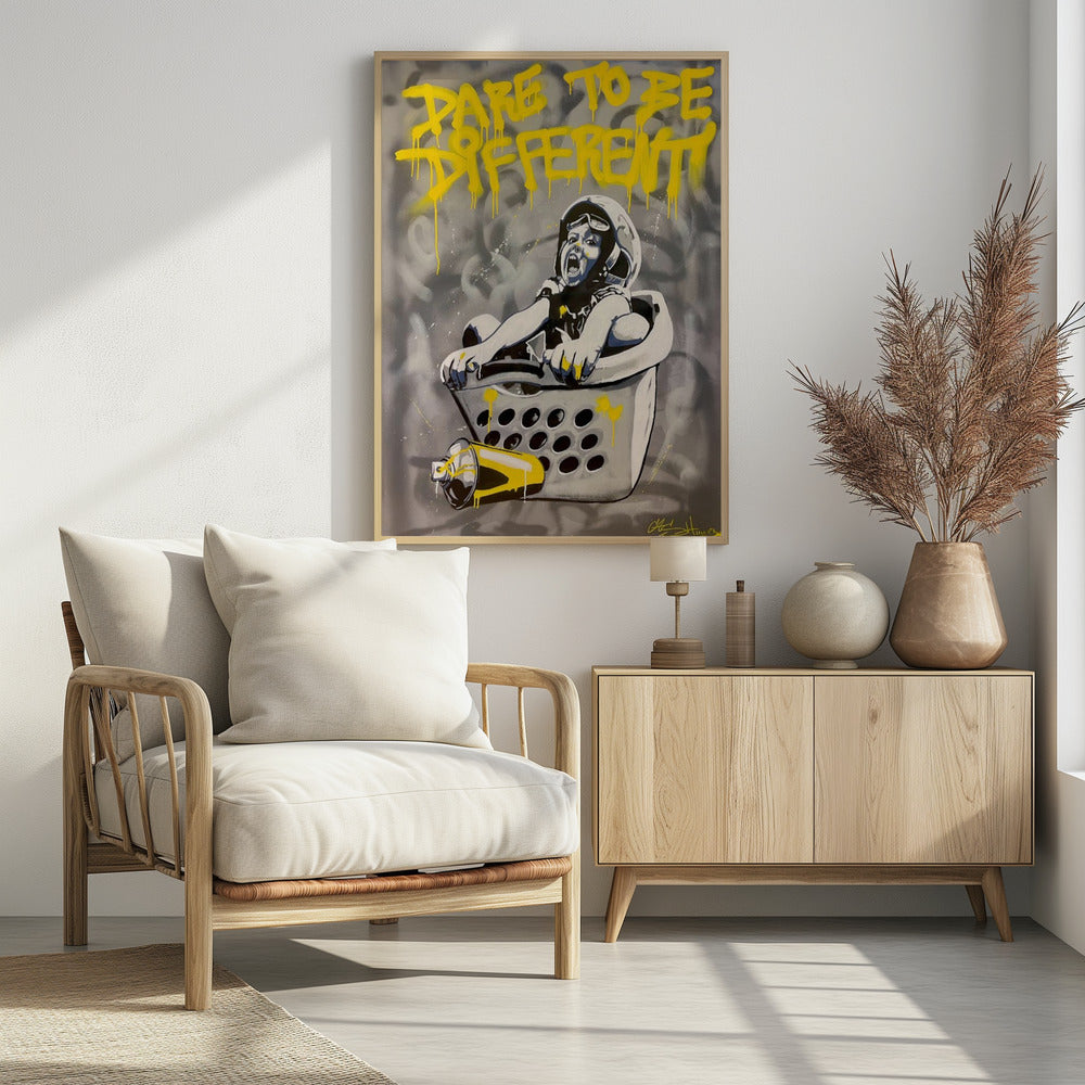 Different - Poster / Art Print - interiör
