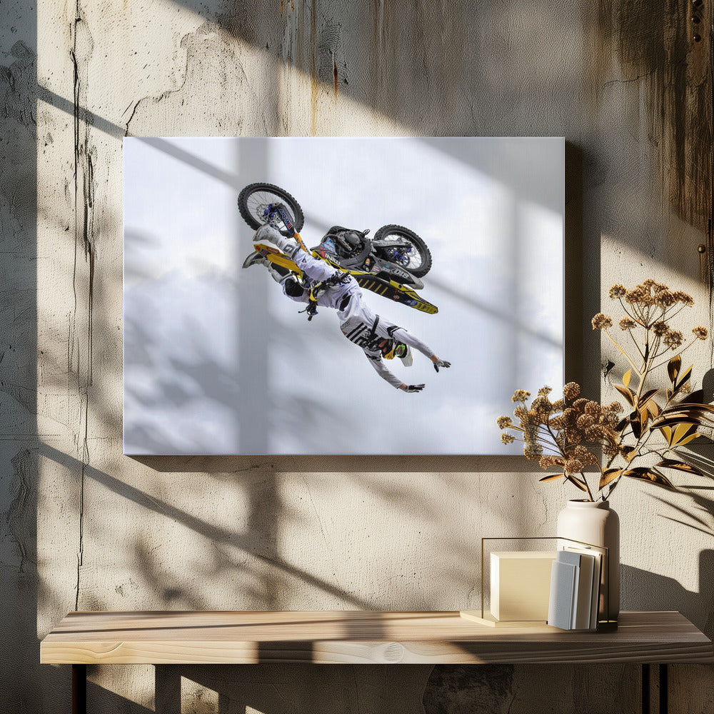 Freestyle Motocross - Poster / Art Print - interiör