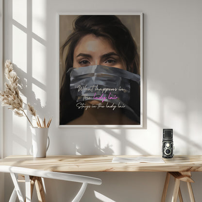 What Happens In the Lady Lair - Poster / Art Print - interiör