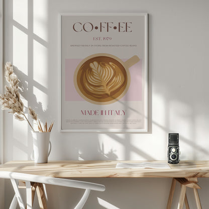 Coffee - Poster / Art Print - interiör