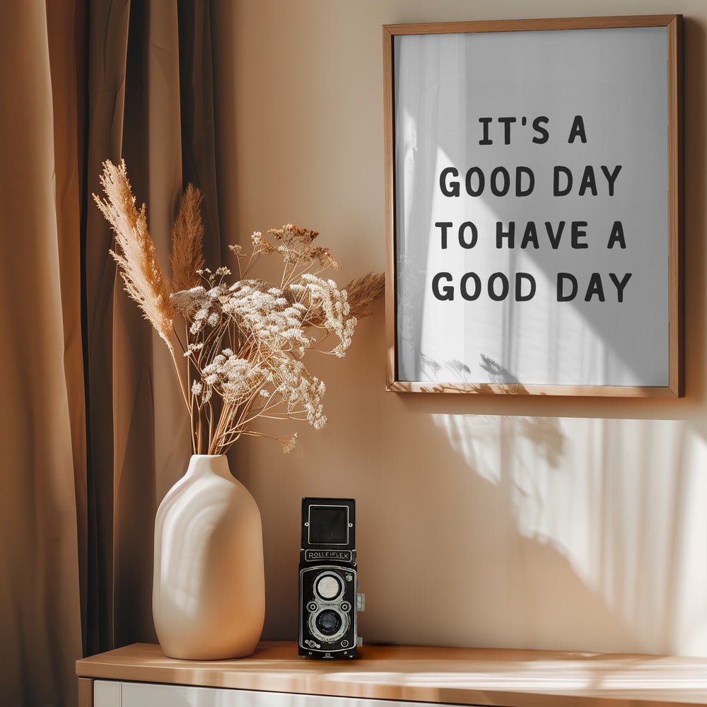 Good Day - Poster / Art Print - interiör