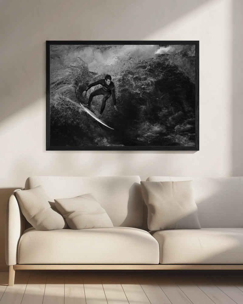 surfing to kingdom come - Poster / Art Print - interiör