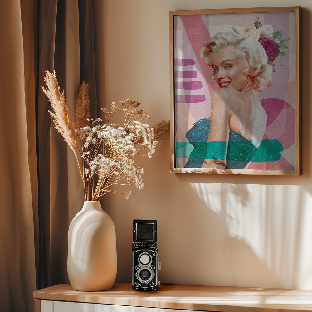 Marilyn is Back - Poster / Art Print - interiör