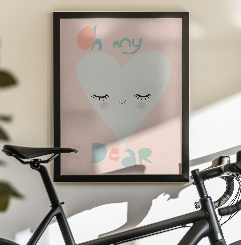 Oh My Dear - Poster / Art Print - interiör