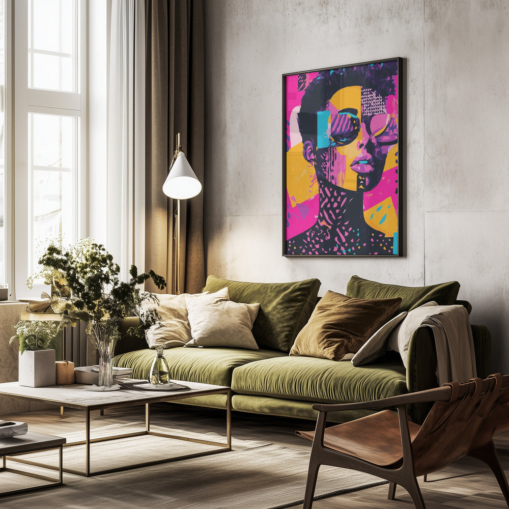 From the Eighties - Poster / Art Print - interiör