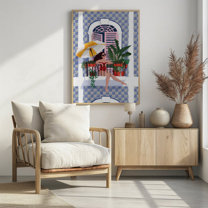 Catching the Sun - Poster / Art Print - interiör