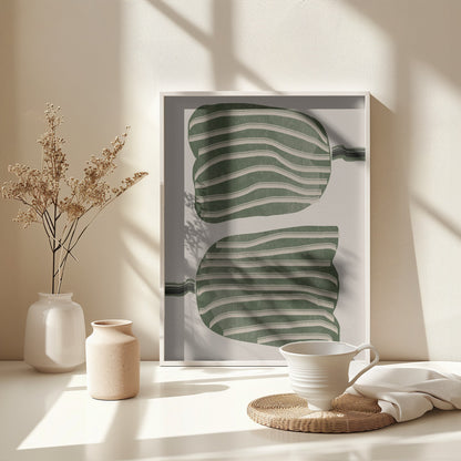 Abstract Tulips - Poster / Art Print - interiör
