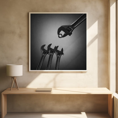 Feeding the young nestlings - Poster / Art Print - interiör