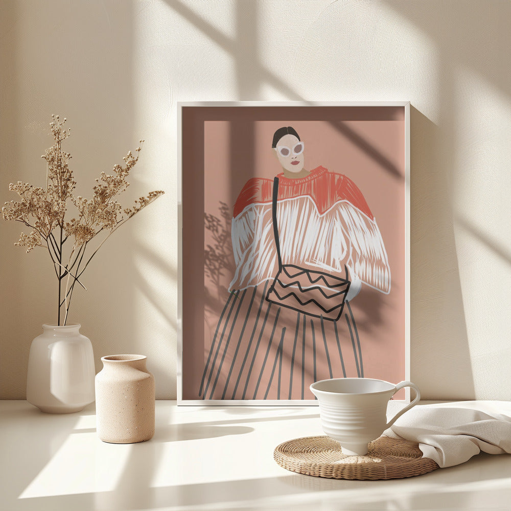 Claudia - Poster / Art Print - interiör