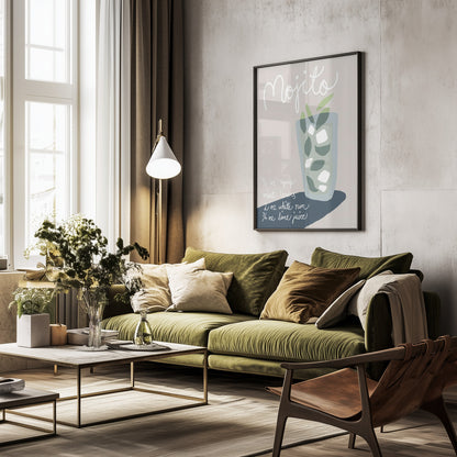 Mojito - Poster / Art Print - interiör