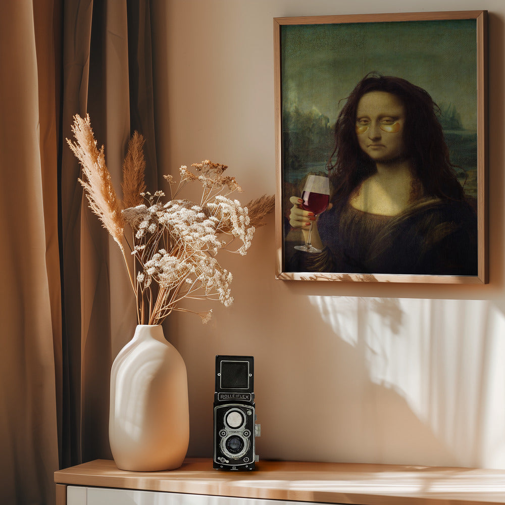 Monday Lisa - Poster / Art Print - interiör