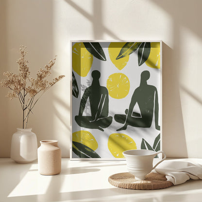 Lemon Day - Poster / Art Print - interiör
