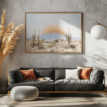 Arizona Sunrise - Poster / Art Print - interiör
