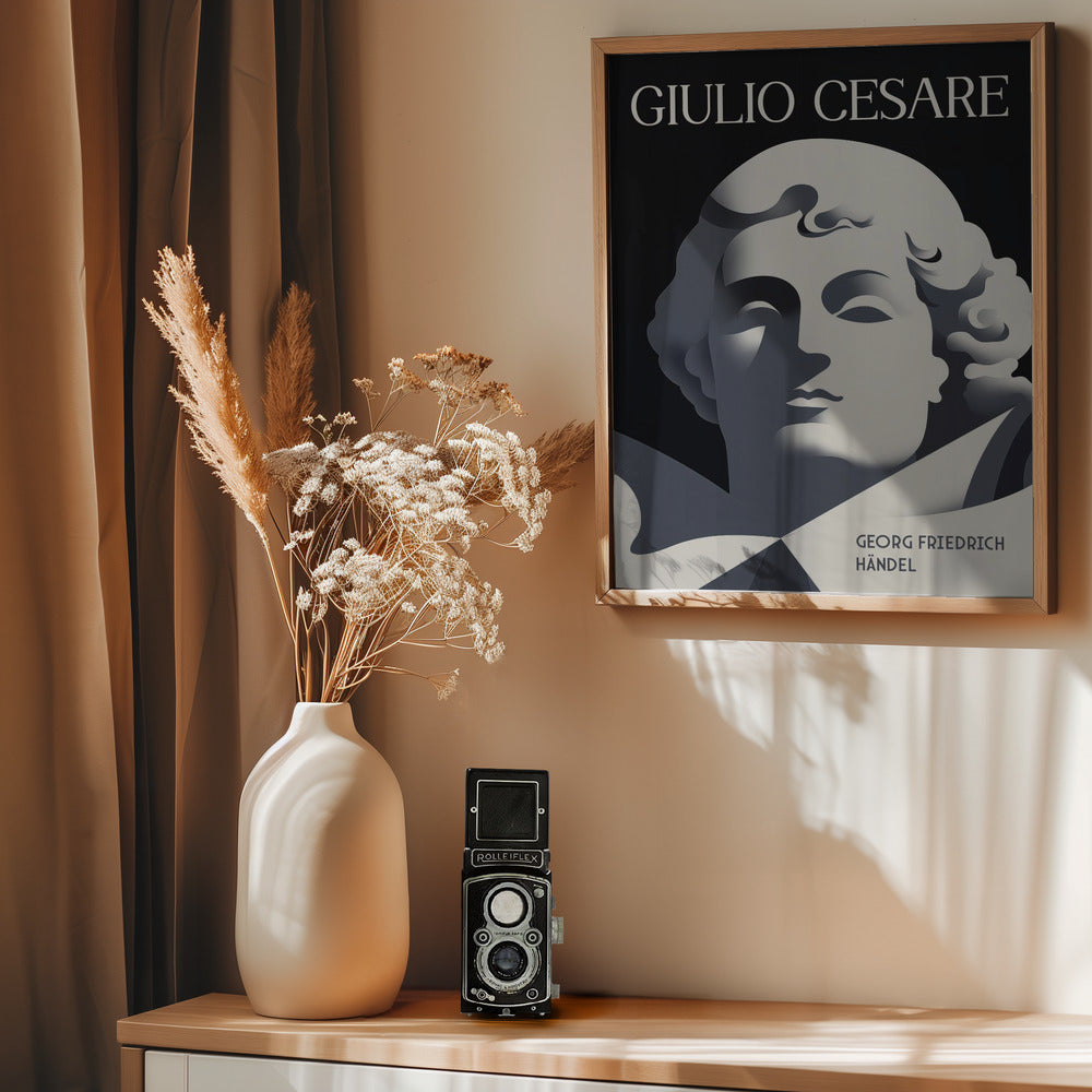Giulio Cesare - Poster / Art Print - interiör
