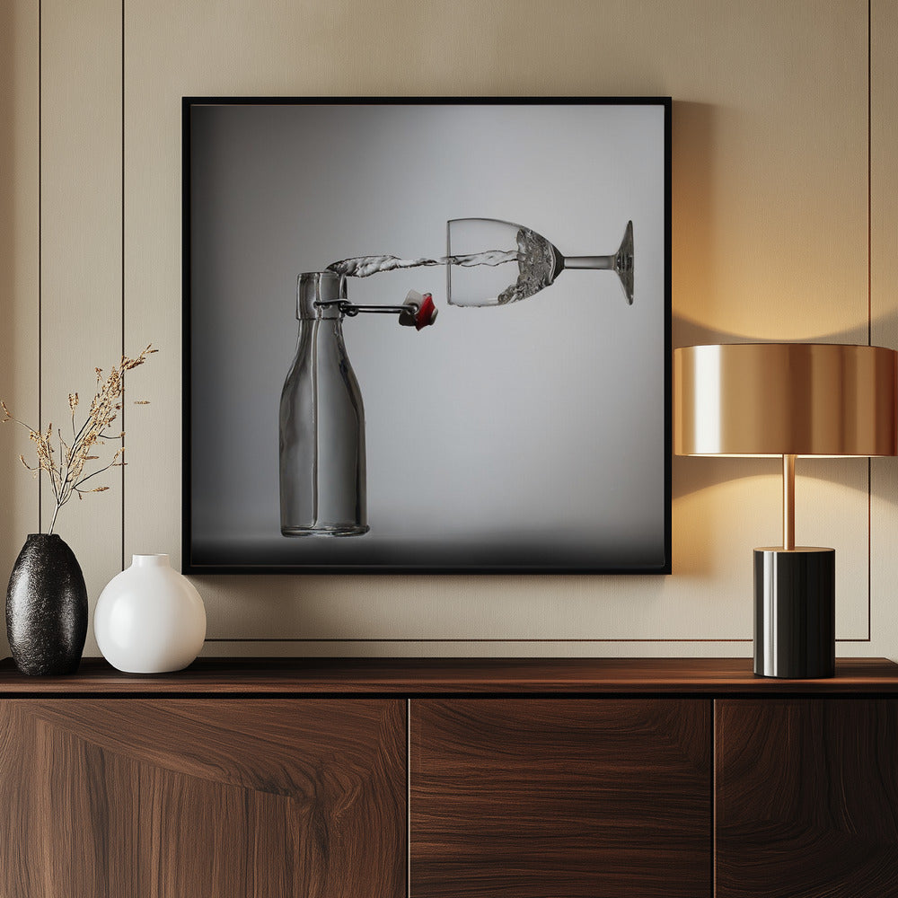 Pouring? - Poster / Art Print - interiör