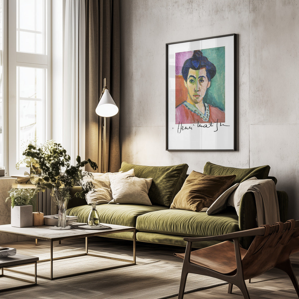 La Raie Verte With Signature - Poster / Art Print - interiör