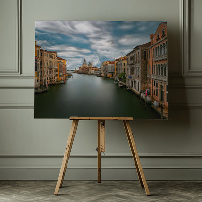 Stormy weather on the Grand Canal - Poster / Art Print - interiör