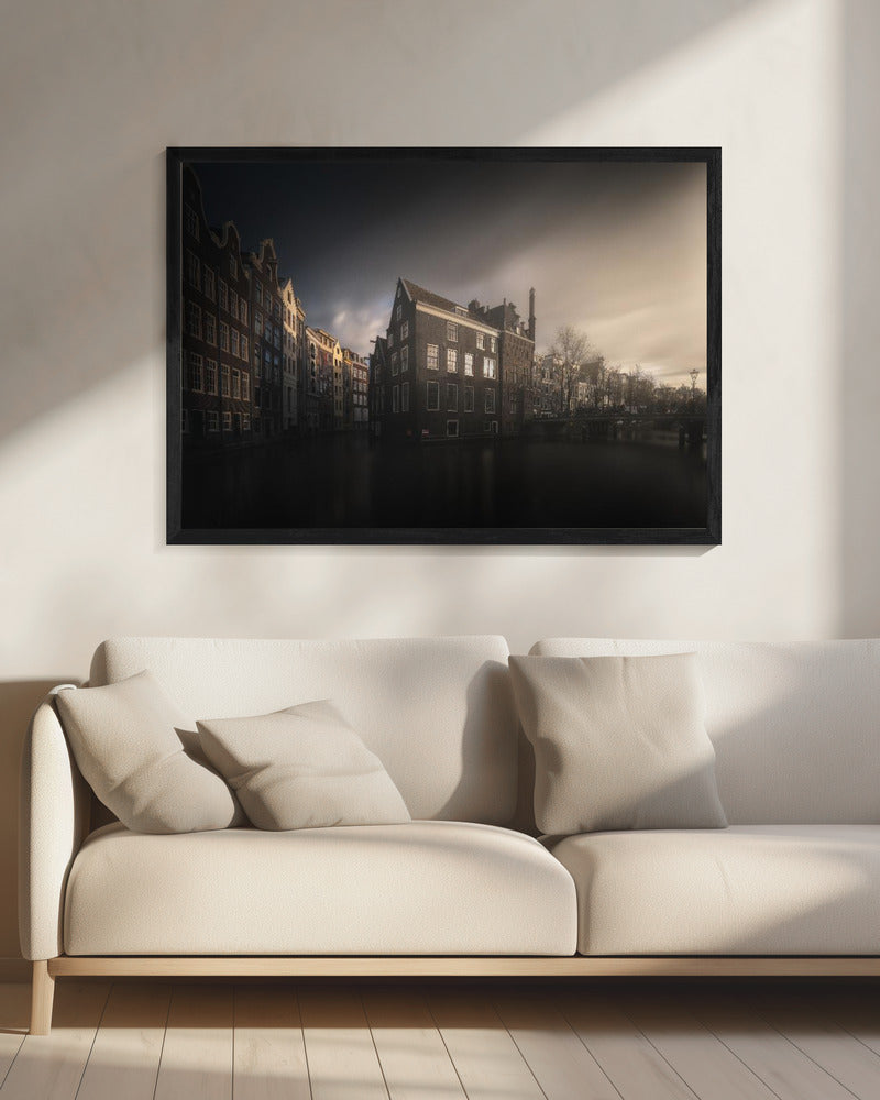 Floating yellows - Poster / Art Print - interiör
