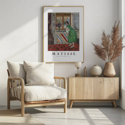 Jeune Fille a La Mauresque 1939 - Poster / Art Print - interiör