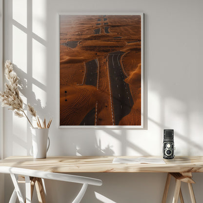 Dubai desert - Poster / Art Print - interiör