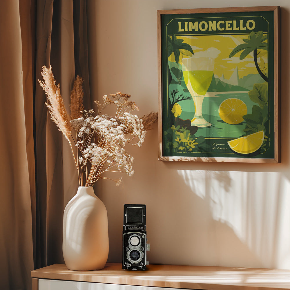 Limoncello - Poster / Art Print - interiör