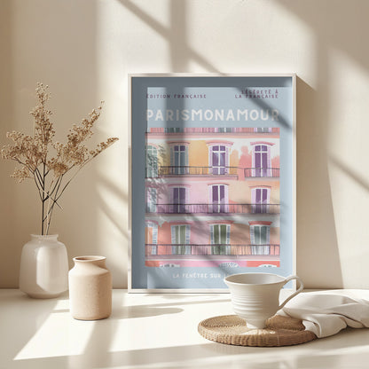 Paris mon Amour - Poster / Art Print - interiör