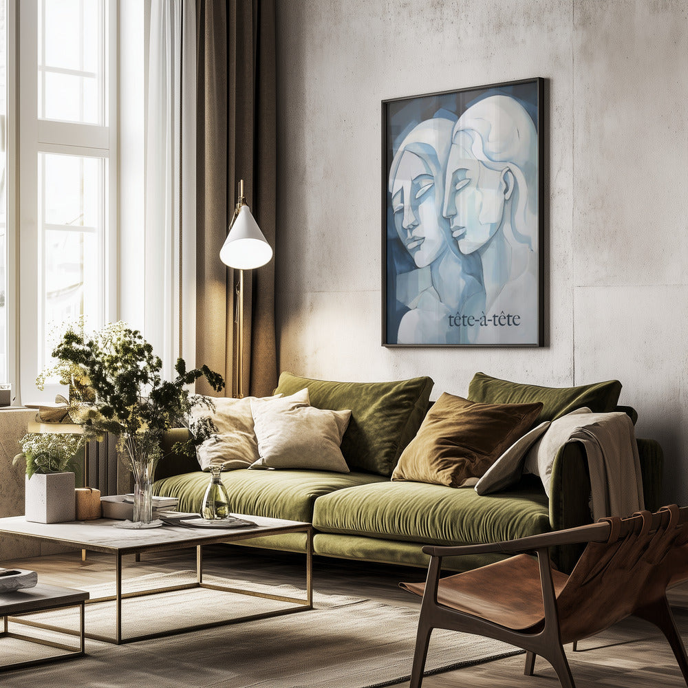 Tete-a-tete - Poster / Art Print - interiör