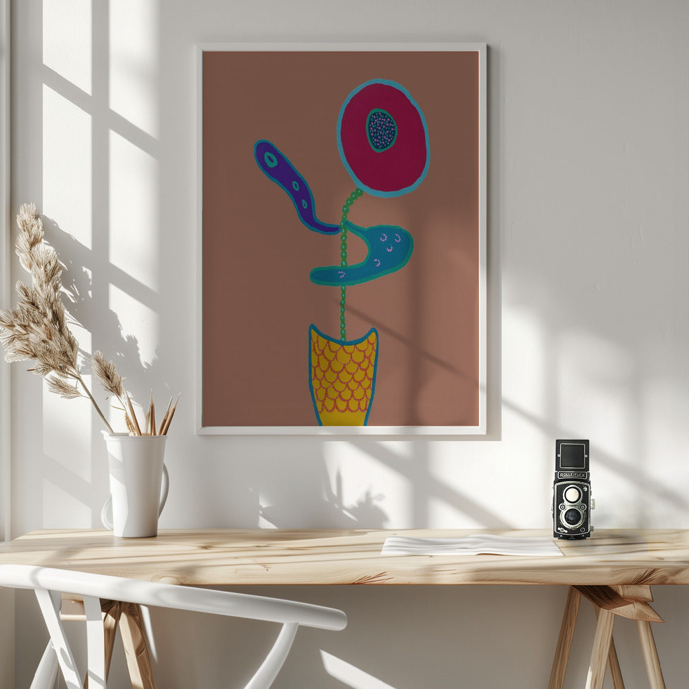 Let's Dance Moucha Mousse - Poster / Art Print - interiör