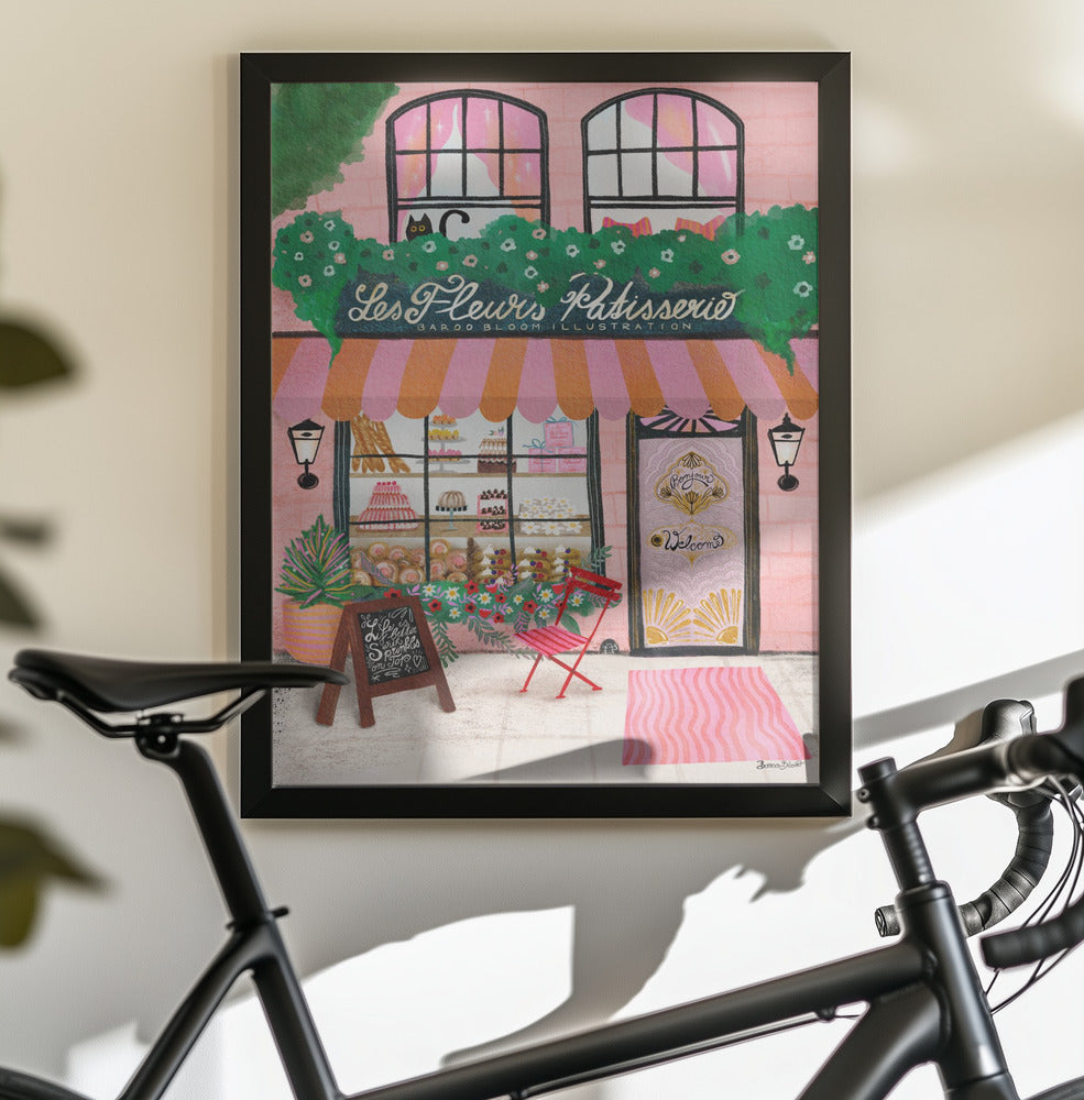 Bake Shop Front - Poster / Art Print - interiör