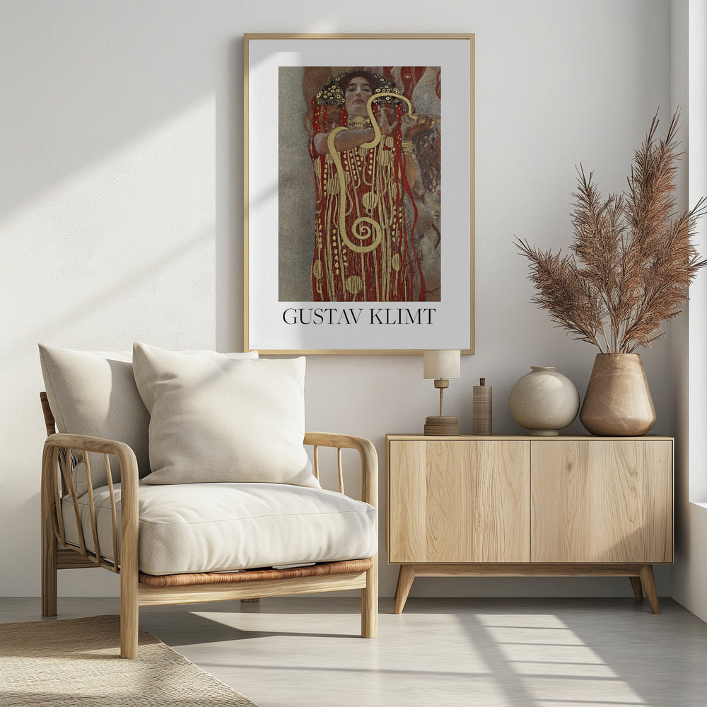 Hygieia (1907) Poster - Poster / Art Print - interiör