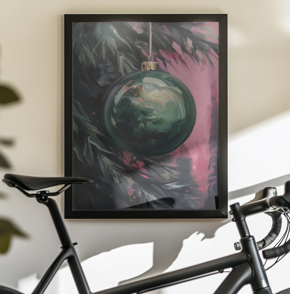 Christmas Bauble No 2 - Poster / Art Print - interiör