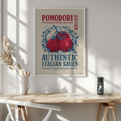 Pomodori Kitchen print - Poster / Art Print - interiör