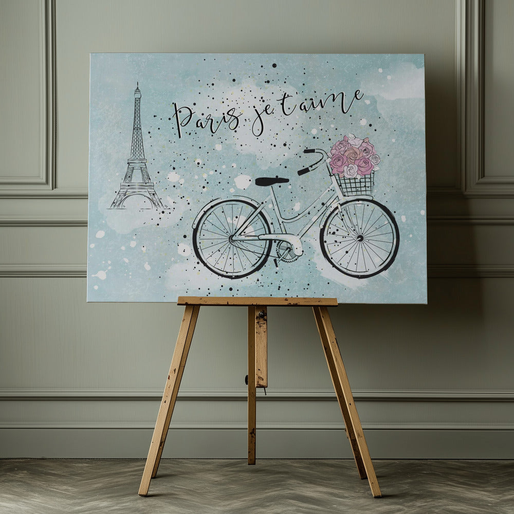 Paris Jetaime - Poster / Art Print - interiör