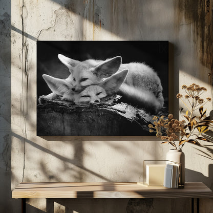 The happy couple - Poster / Art Print - interiör