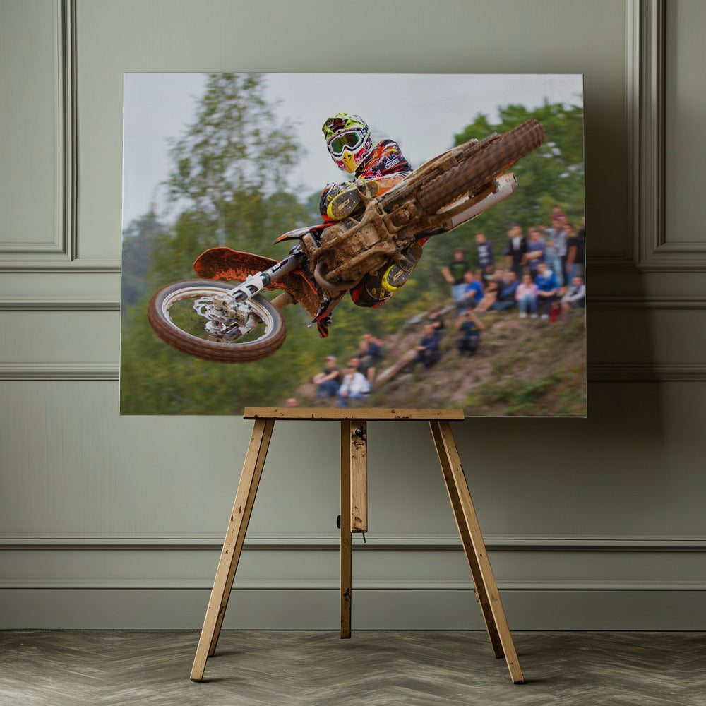 Tony Cairoli Whip Look - Maggiora MX Opening - Poster / Art Print - interiör