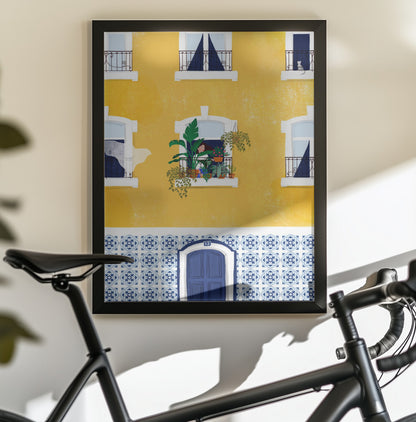 Lisbon - Poster / Art Print - interiör