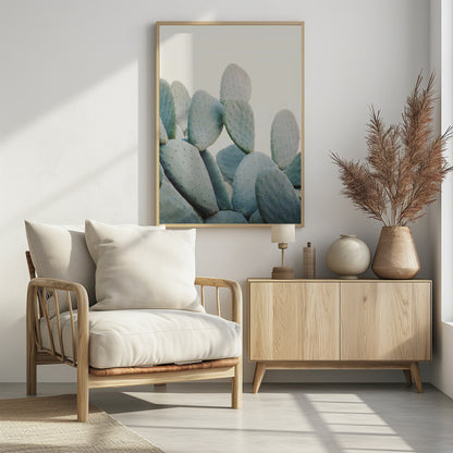 Pastel Cacti - Poster / Art Print - interiör