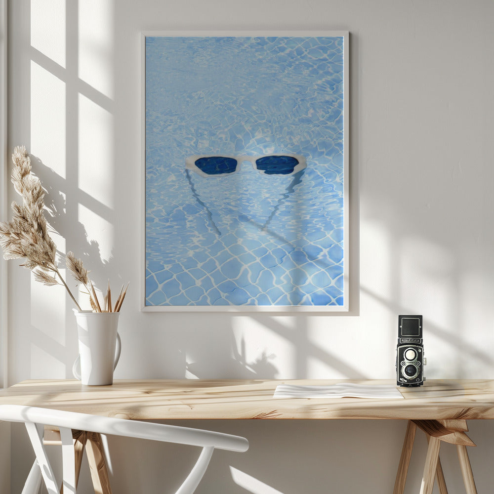Pool_004 - Poster / Art Print - interiör