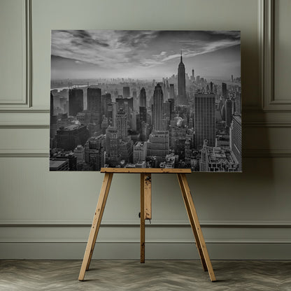 Hazy Gotham - Poster / Art Print - interiör